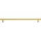 Jeffrey Alexander 320 mm Center-to-Center Brushed Gold Key West Cabinet Bar Pull 370BG - alternate 2